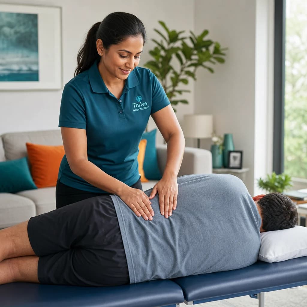 Home physiotherapy for Back Pain